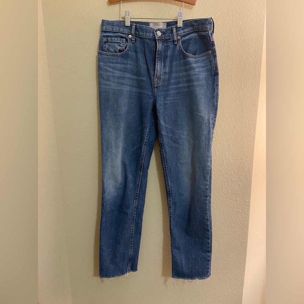 Raw Hem Everlane 90s Cheeky Jean